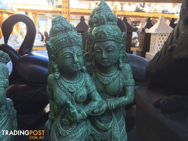 STATUE STANDING RAMA SHINTA 60x25x15cm (AG)