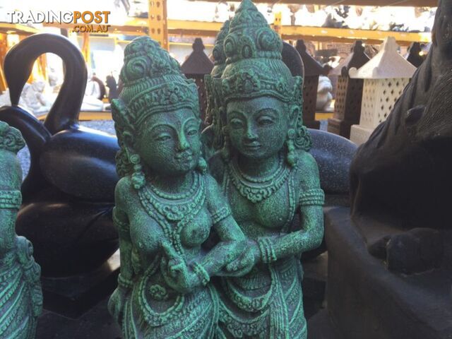 STATUE STANDING RAMA SHINTA 60x25x15cm (AG)