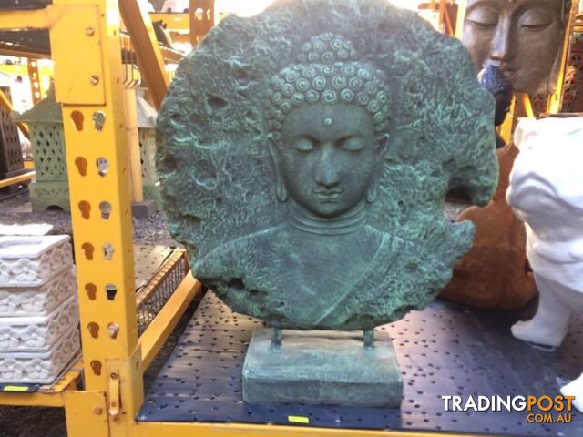 BUDDHA FACE FREE STANDING PLAQUE