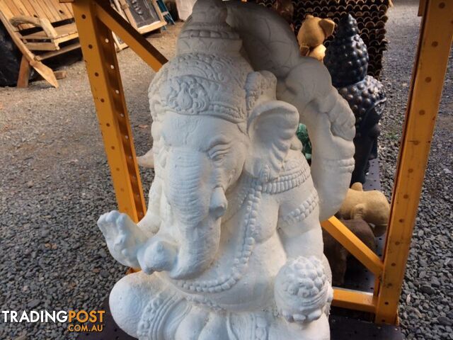 STATUE GANESHA 100cm (GREY/BC)