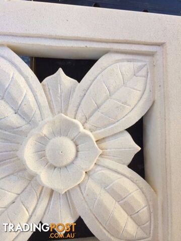 CARVED LIMESTONE TILE DOUBLE SIDED