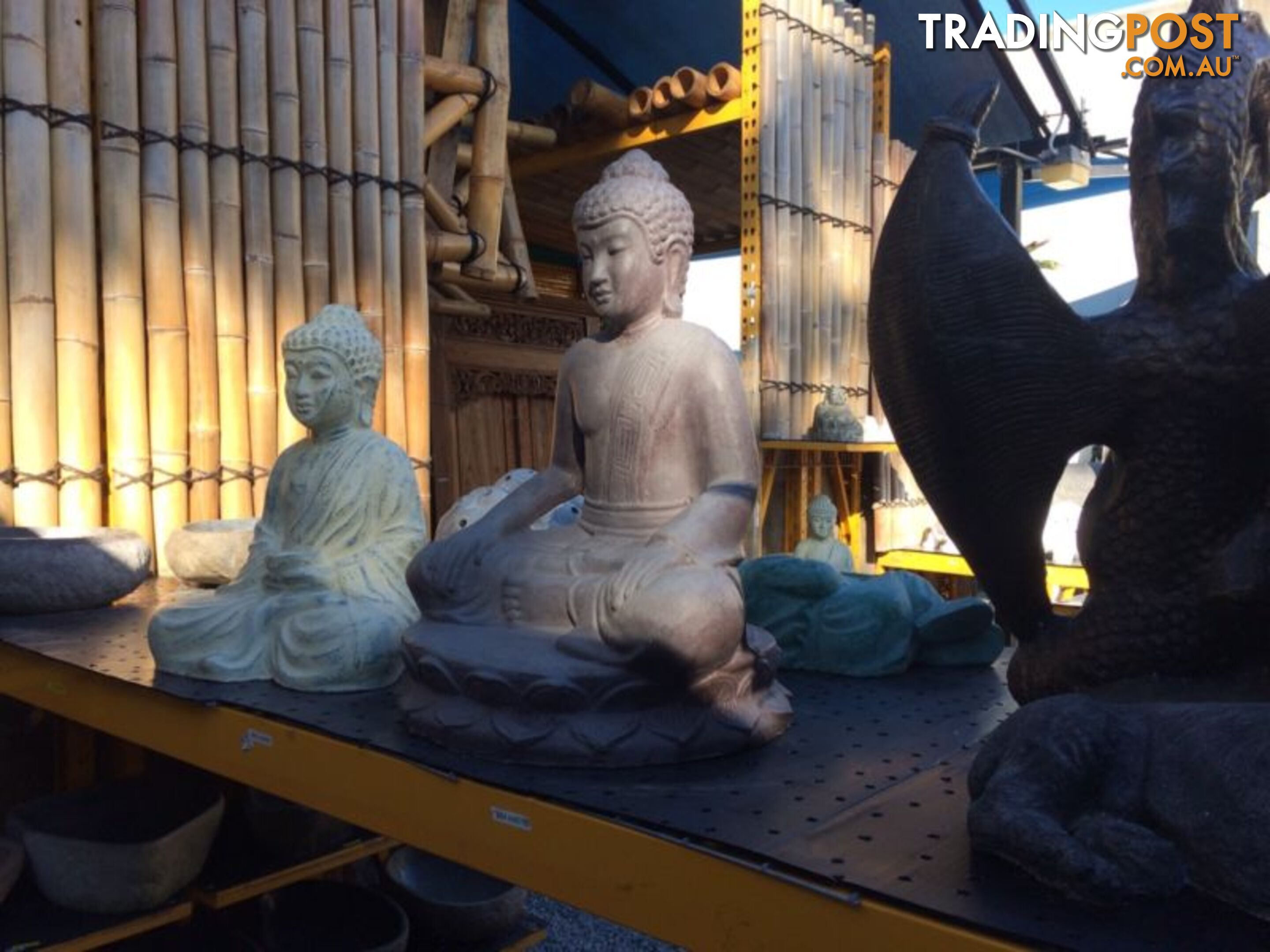 STATUE SITTING BUDDHA 70cm (ANTQ)