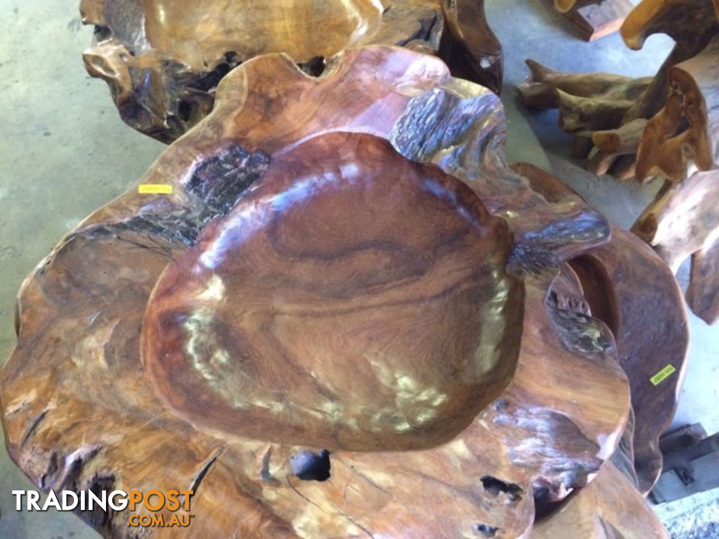 TEAK BOWL 80cm