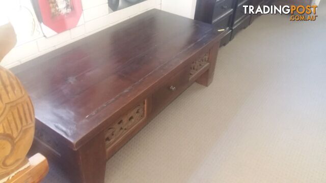 COFFEE TABLE RUSTIC 120X50X40 cm 1 DRW