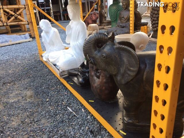 STATUE ELEPHANT STANDING ELEPHANT - photo 5 of 6