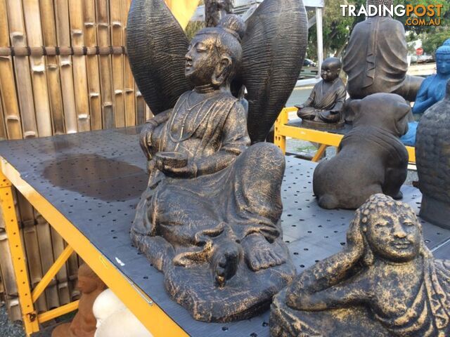 RESTING BUDDHA MAJAPAHIT( BLK GOLD )