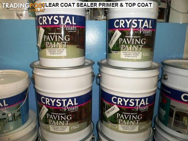 CONCRETE, DRIVEWAY, SLATE, PAVING CLEAR SEALER 3 X 20LT PREMIUM - photo 2 of 9