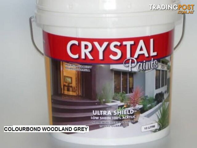 WOODLAND GREY COLOURBOND PAINT 40 LITRE EXTERIOR WATERBASED