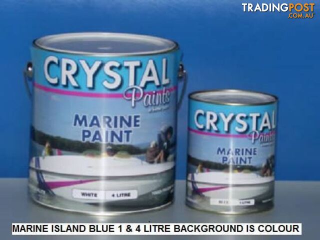 MARINE PAINT 2 X 4 LITRES CANS 1 PAC YOUR COLOUR CHOICE - photo 3 of 9