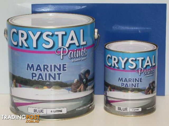 MARINE PAINT 2 X 4 LITRES CANS 1 PAC YOUR COLOUR CHOICE - photo 2 of 9