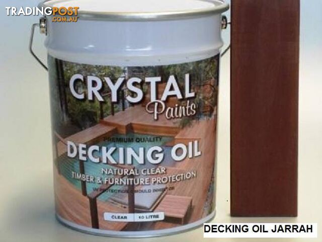 CHARCOAL DECKING OIL 10 X 10 LITRE PREMIUM QUALITY - photo 4 of 9