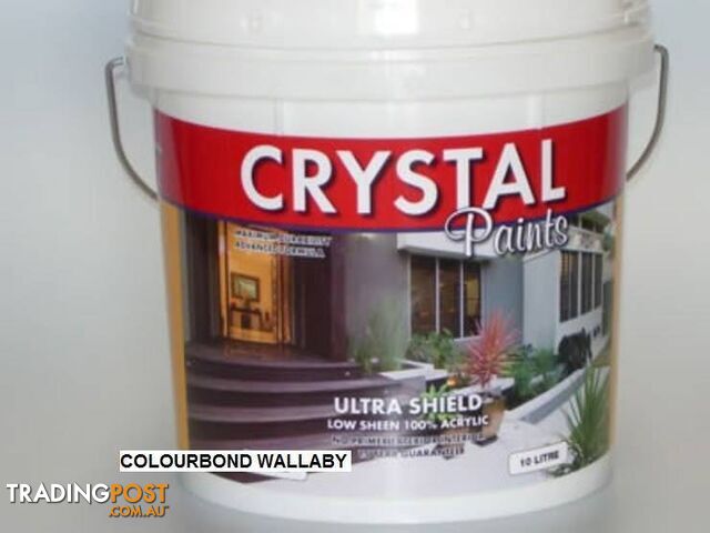 SLATE GREY COLOURBOND ACRYLIC PAINT 10 LT PREMIUM DELIEVRED - photo 3 of 9