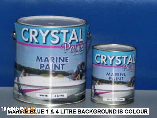 MARINE PAINT 12 LITRES WHITE AND 4 LITRES BLUE - photo 3 of 9