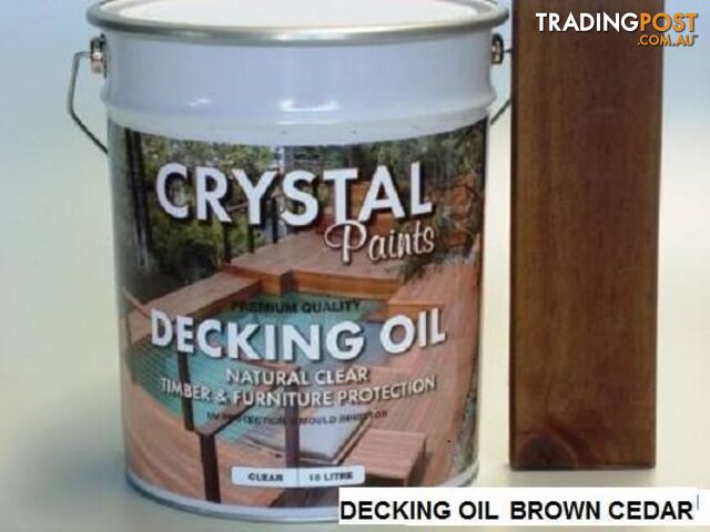 MERBAU DECKING OIL 10 LITRES PREMIUM GRADE AUSTRALIAN MADE - photo 3 of 8