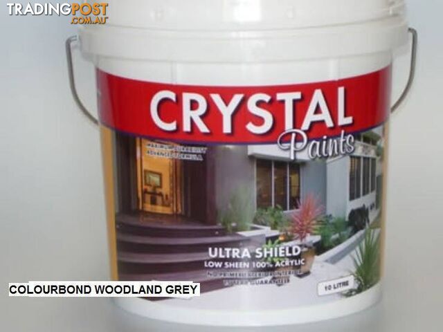 WOODLAND GREY COLOURBOND PAINT 40 LITRE EXTERIOR WATERBASED