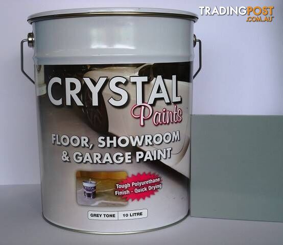 GARAGE CONCRETE FLOOR PAINT 10 LITRES GREY TONE COLOUR - photo 3 of 8