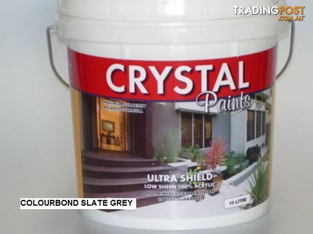 IRONSTONE COLOURBOND ACRYLIC PAINT 10 LT PREMIUM DELIEVRED - photo 5 of 9