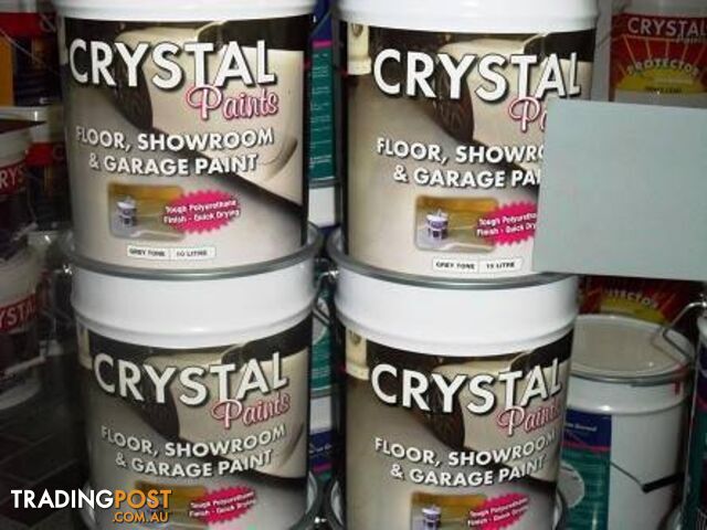 CEMENT GARAGE PAINT GREY TONE 2 X 10 LITRES QUICK DRYING - photo 2 of 8