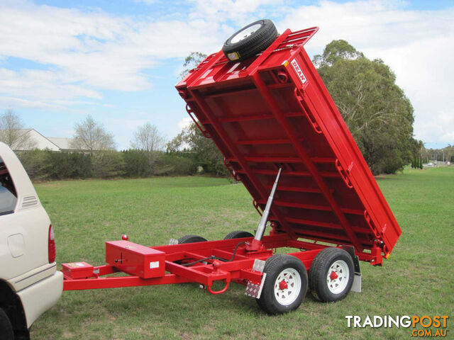 No.07 Tandem Axle Hydraulic 3Way Tipping Utility Trailer