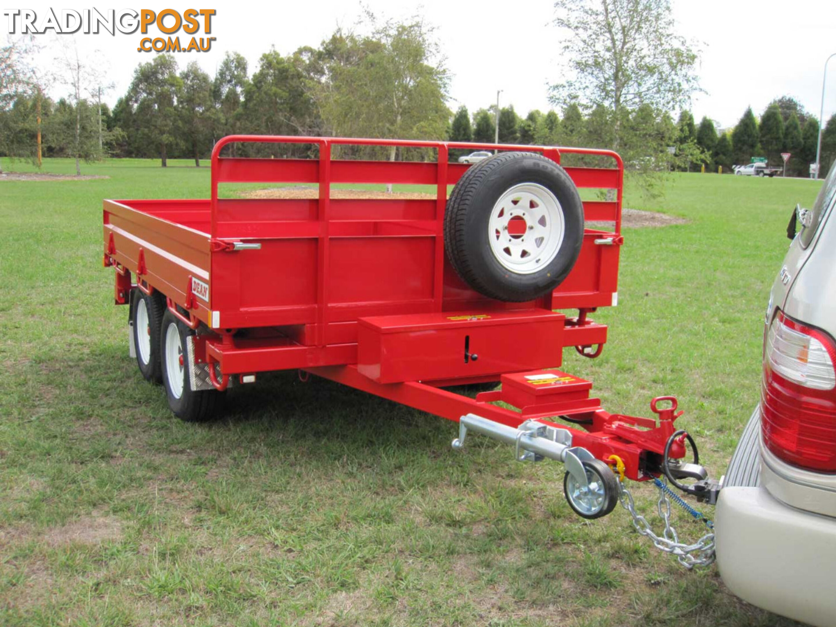 No.07 Tandem Axle Hydraulic 3Way Tipping Utility Trailer