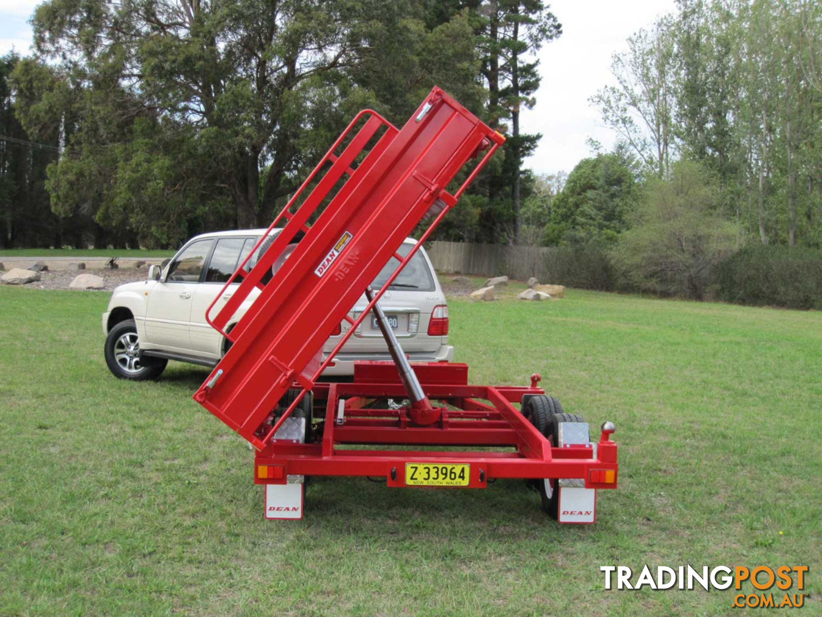 No.07 Tandem Axle Hydraulic 3Way Tipping Utility Trailer