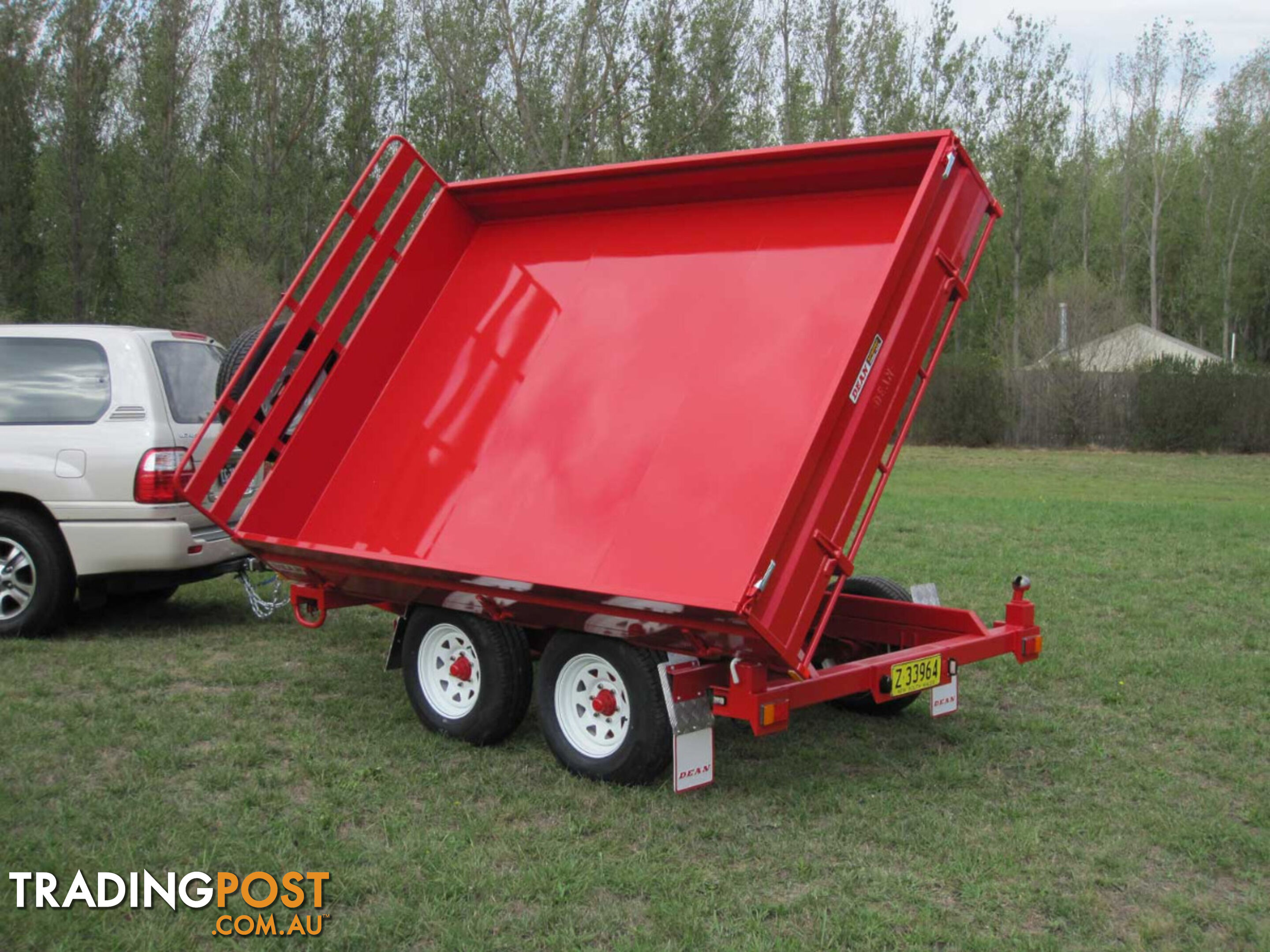 No.07 Tandem Axle Hydraulic 3Way Tipping Utility Trailer