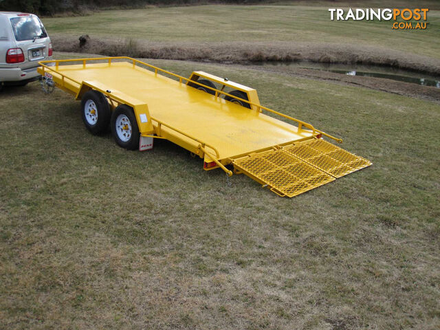 No.18HD Heavy Duty Tandem Axle Tilt Bed Plant Transport Trailer