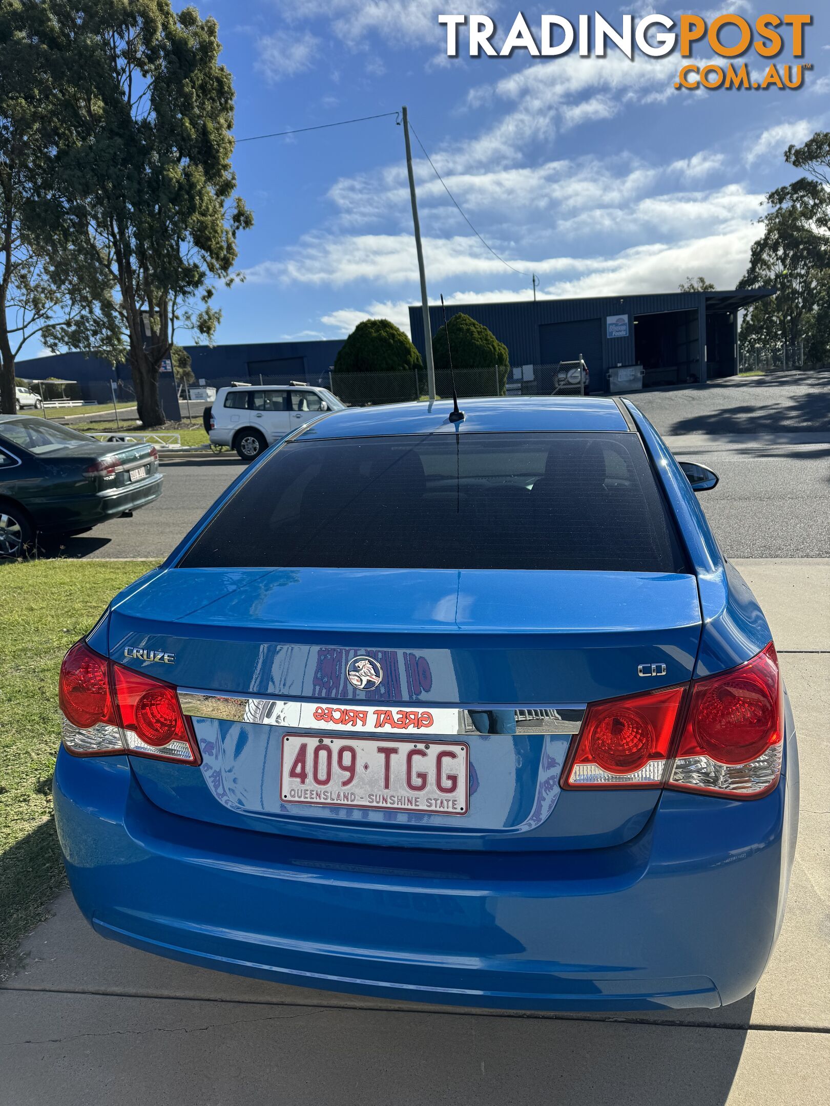 2012 Holden Cruze JH my13 Sedan Automatic