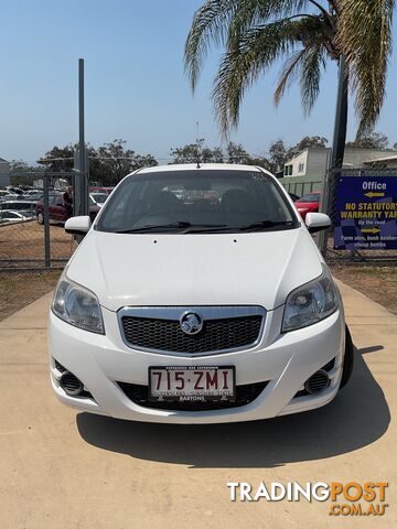 2012 Holden Barina Hatchback Manual