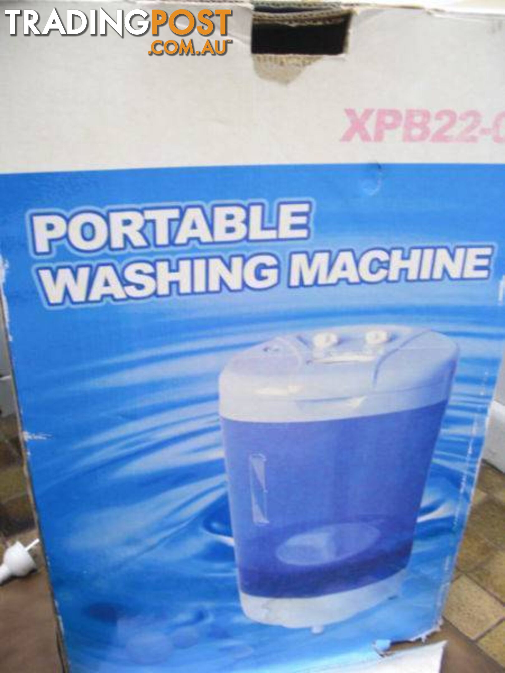 MOBILE WASHING MACHINE... 4KG. 240 VOLT SIZE 650 X 350 X 300 MM