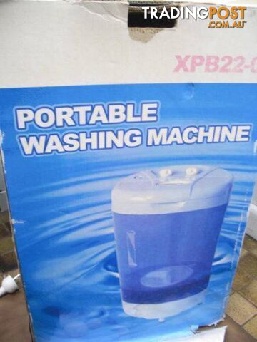 MOBILE WASHING MACHINE... 4KG. 240 VOLT SIZE 650 X 350 X 300 MM