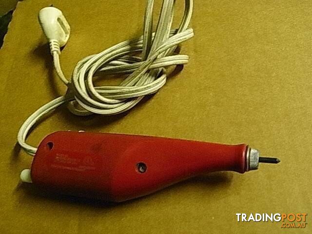 Electric ENGRAVER - Great ENGRAVING Tool with Carbide Tip - Perfe