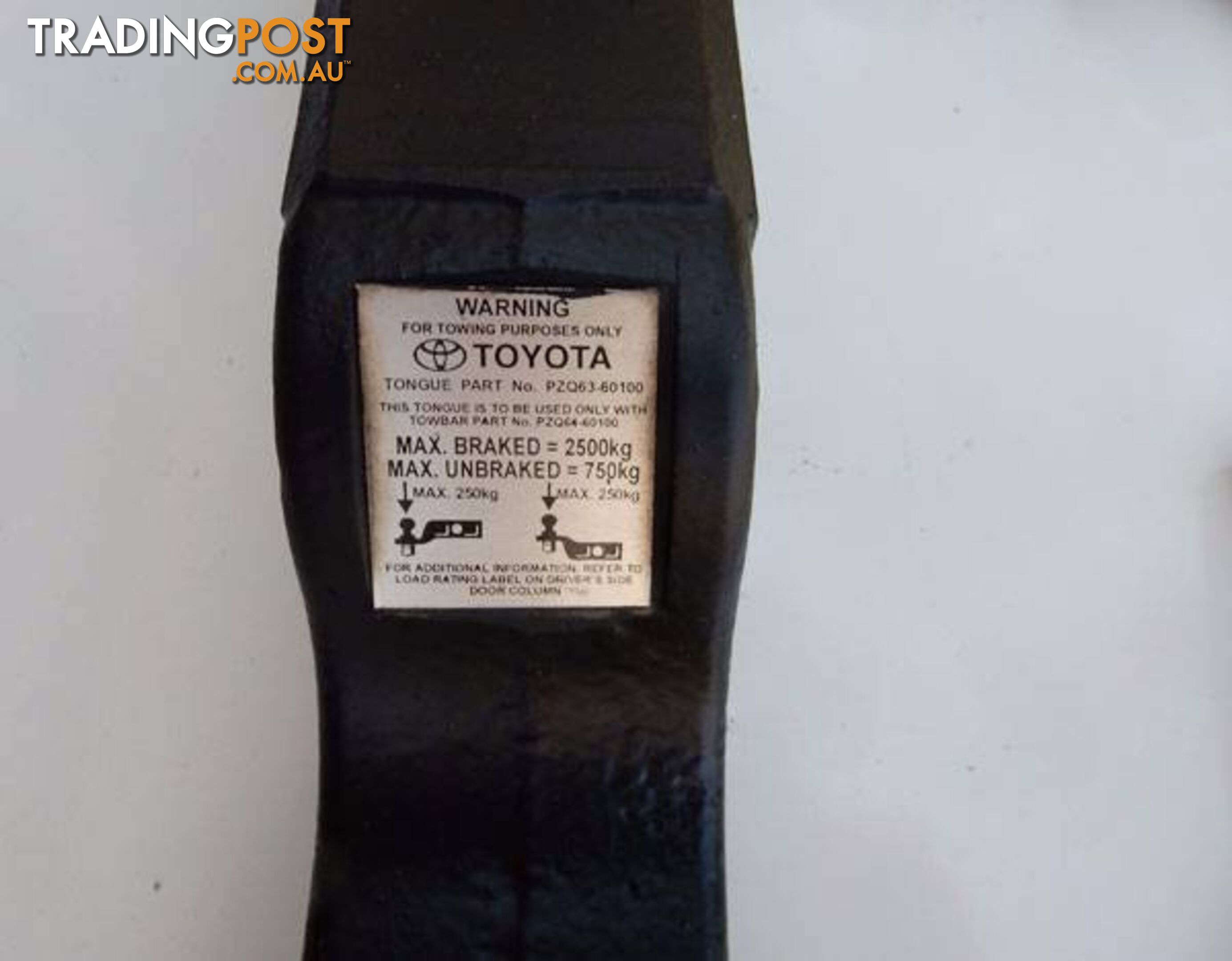 TOYOTA PRADO - PZQ64-60100 and TONGUE Part No - PZQ63-60100. pic