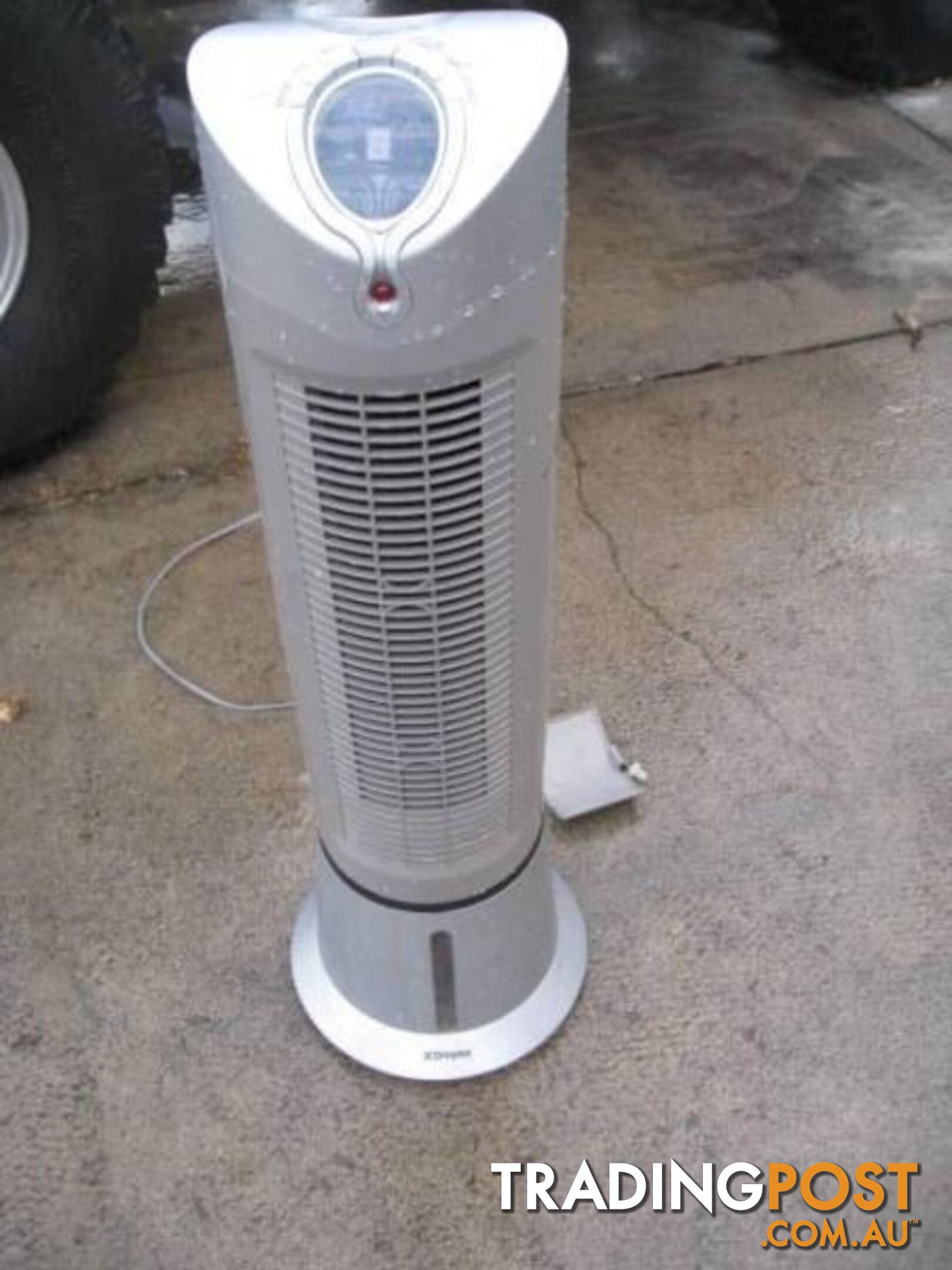 DIMPLEX EVAPORATIVE COOLER TOWER WITH NEGATIVE ION GENERATOR