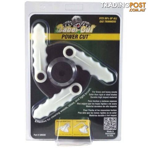 Power Cut Nylon Swing Blade Trimmer Head Fits 99% of all MODELS
