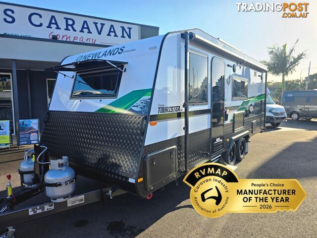 2026 NEWLANDS TOURISTER MK2 CARAVAN 650 FAM 2 BUNK