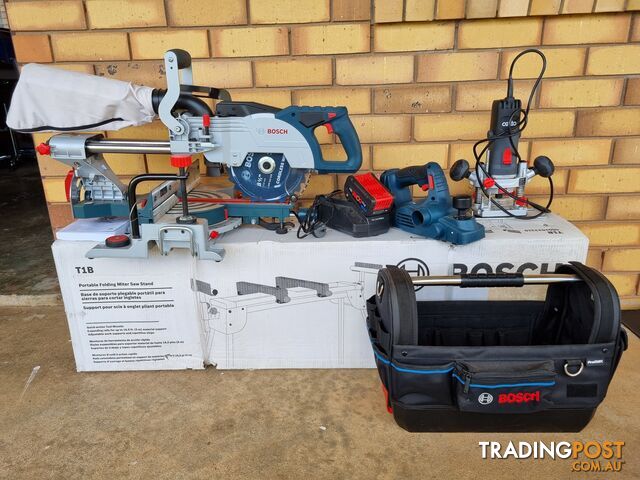 Bosch 18V Wood Tools and Router