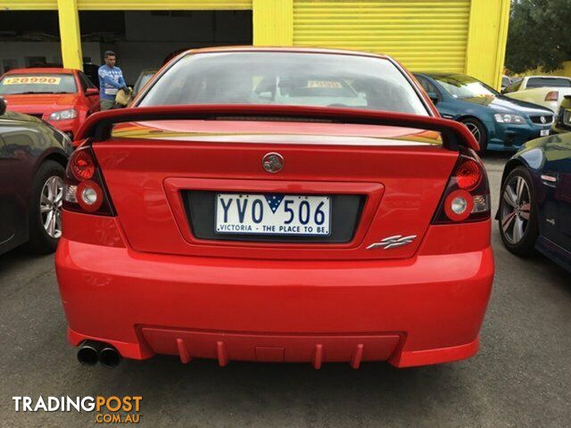 2002 Holden Commodore SS VY Sedan