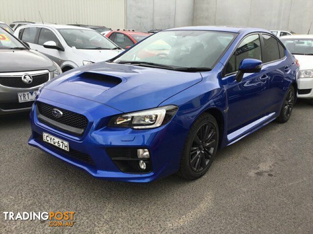 2015 Subaru WRX AWD V1 MY15 Sedan