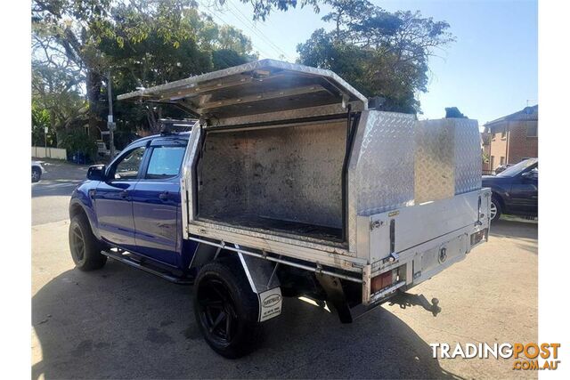 2015 FORD RANGER XL PX CAB CHASSIS