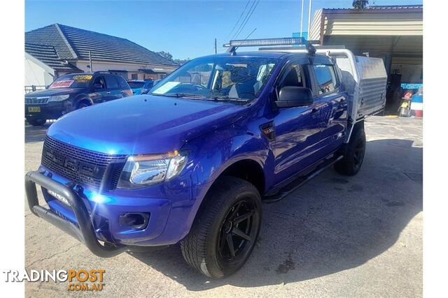 2015 FORD RANGER XL PX CAB CHASSIS