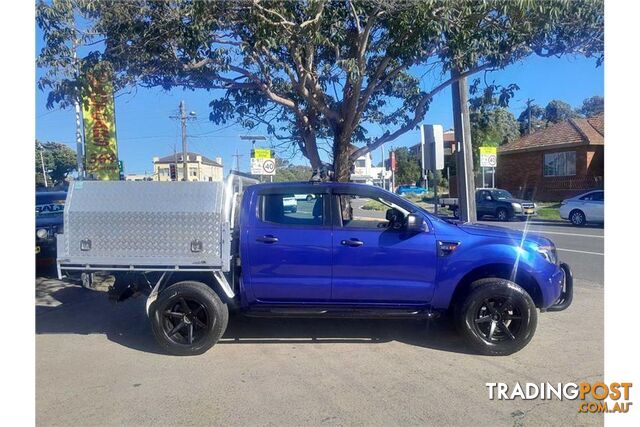 2015 FORD RANGER XL PX CAB CHASSIS