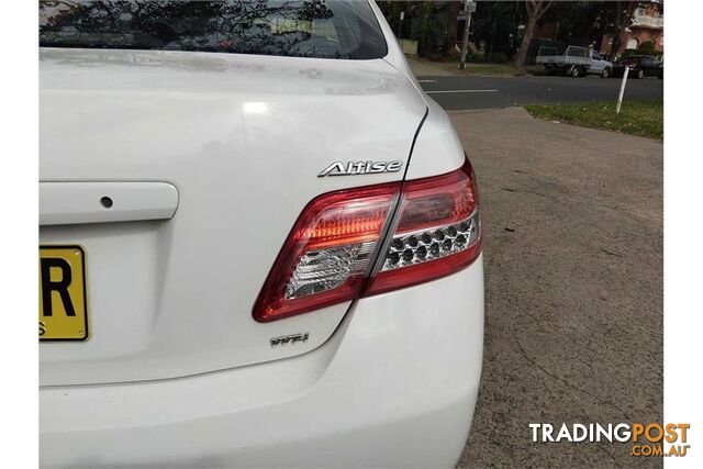 2011 TOYOTA CAMRY ALTISE ACV40R SEDAN