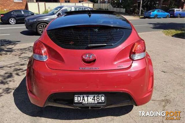 2014 HYUNDAI VELOSTER  FS3 HATCHBACK