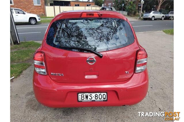 2011 NISSAN MICRA TI K13 HATCHBACK