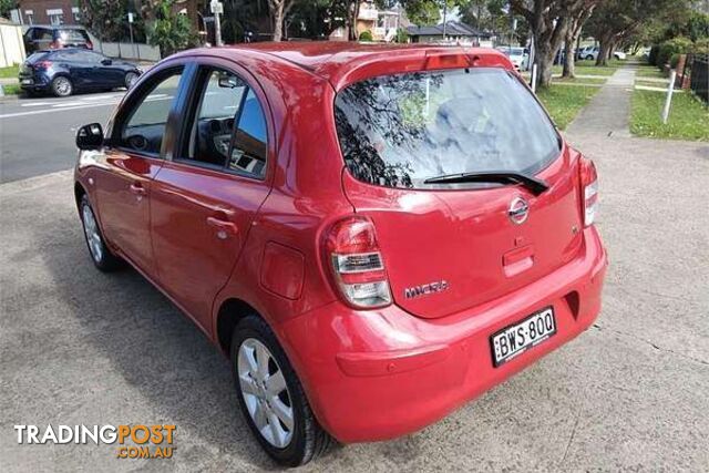 2011 NISSAN MICRA TI K13 HATCHBACK