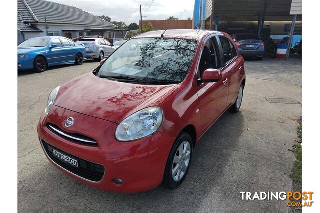 2011 NISSAN MICRA TI K13 HATCHBACK