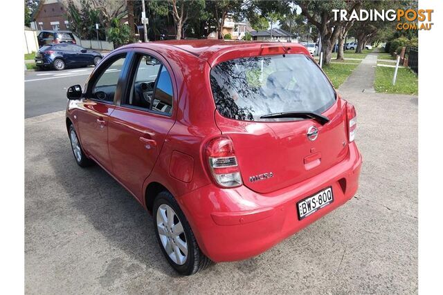 2011 NISSAN MICRA TI K13 HATCHBACK