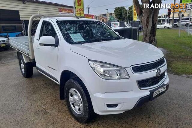 2016 HOLDEN COLORADO LS RG CAB CHASSIS