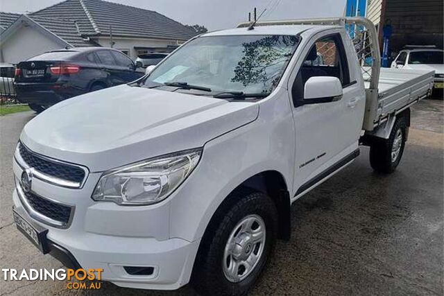 2016 HOLDEN COLORADO LS RG CAB CHASSIS